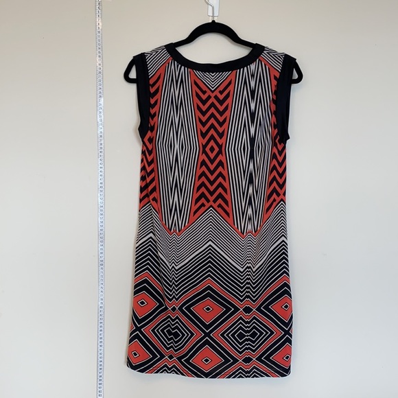 Patterned Work Dress - Picture 2 of 4